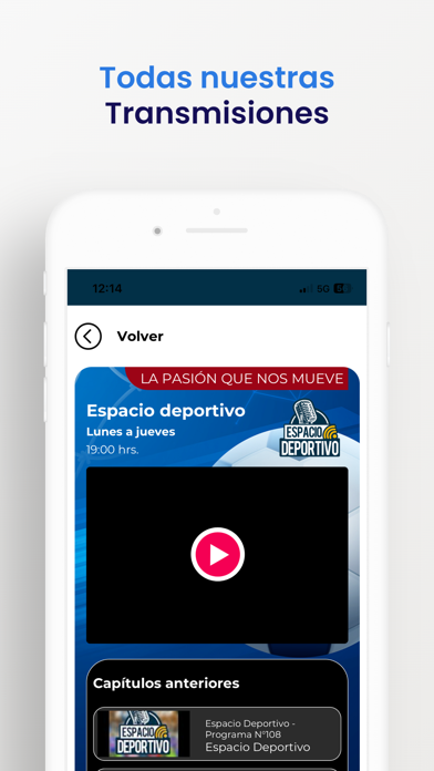 Espacio Deportivo Screenshot