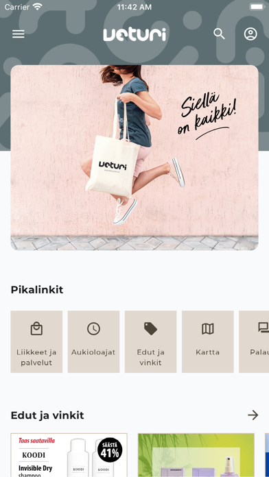 Kauppakeskus Veturi Screenshot