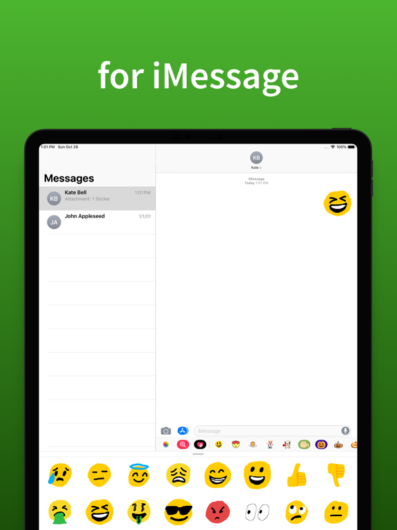 Screenshot #6 pour Stickers & Emoji pour iMessage
