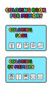 color by memory: coloring book iphone screenshot 1