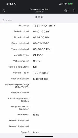 LMS Parking Portal screenshot 4