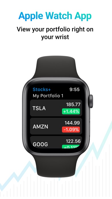 Stocks+ app Screenshot