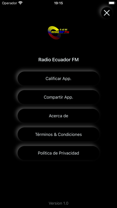 Radio Ecuador FM Screenshot