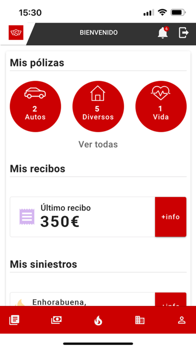 App "Mi Corredor" Screenshot