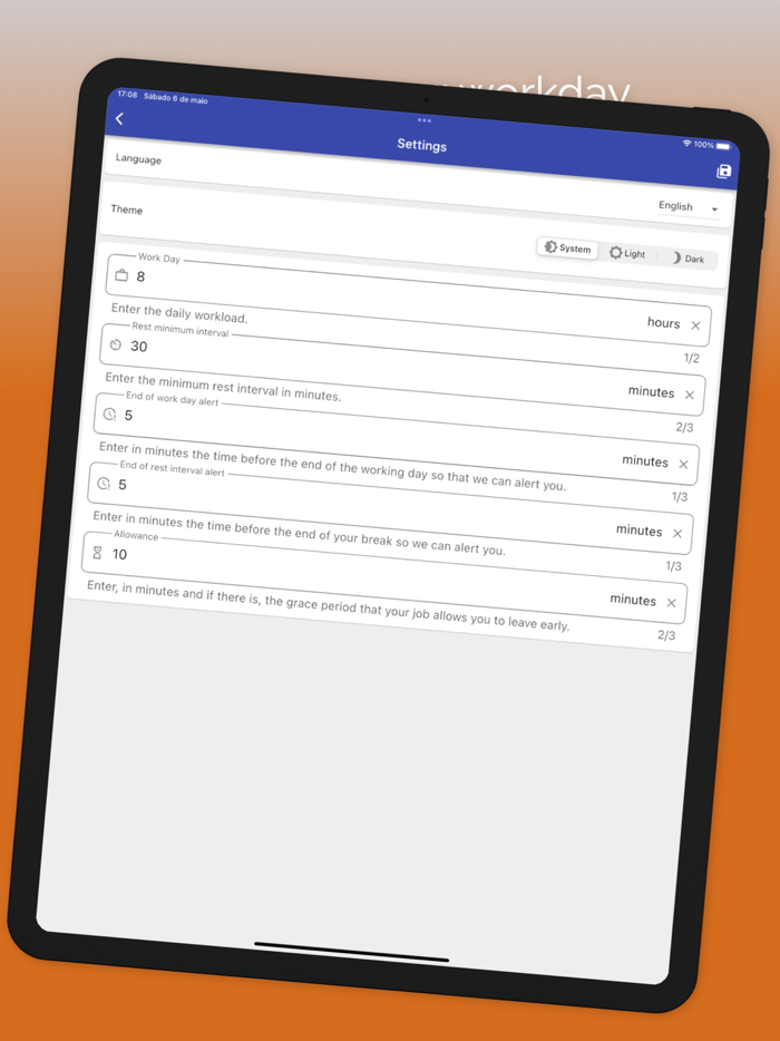 TimeControl Personal Control