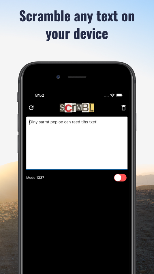 #1. Scrmbl (iOS) Podle: Gilthonwe Apps