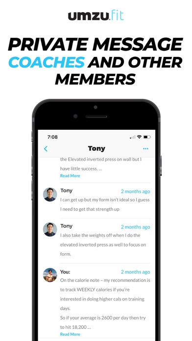 UMZUfit Screenshot