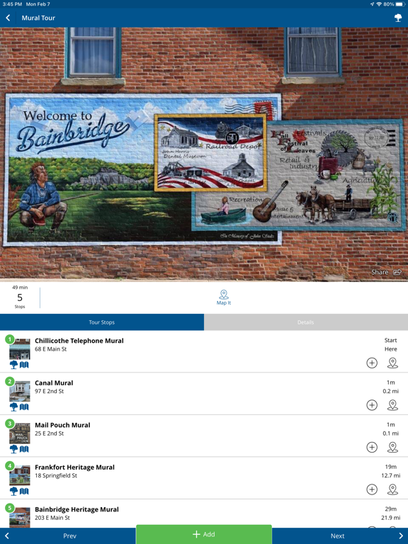 Visit Chillicothe Ohio iPad screenshot 7 - Travel app