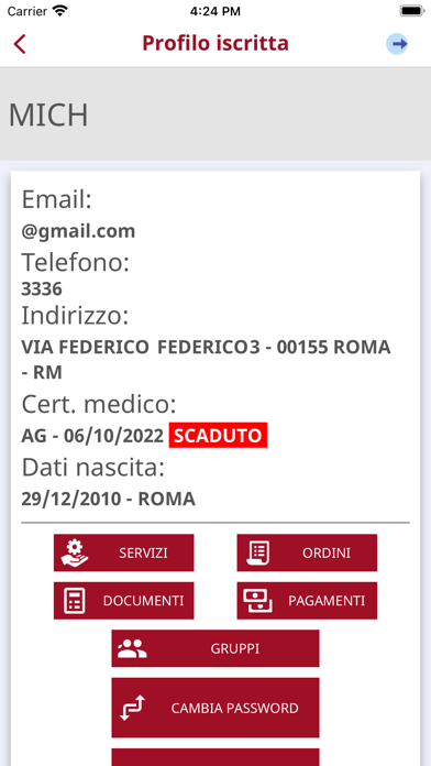 Roma Calcio Femminile Screenshot