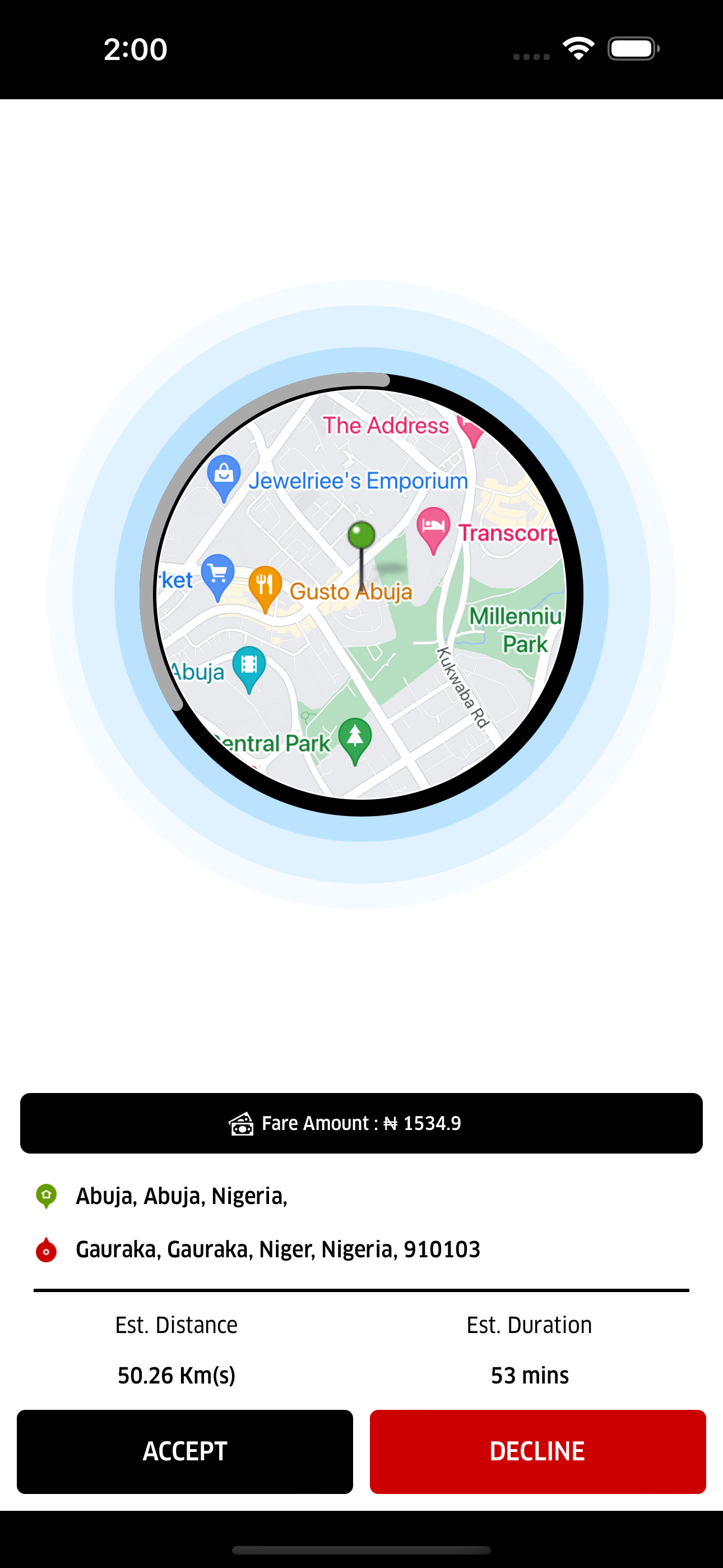 Datride – Driver App