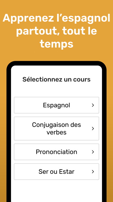 Screenshot #1 pour Wlingua - Apprenez l’espagnol
