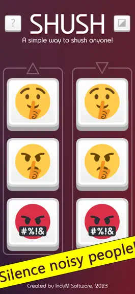 Game screenshot Shush: silence noisy people apk