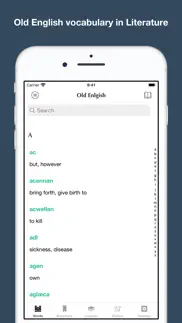 old english words iphone screenshot 1
