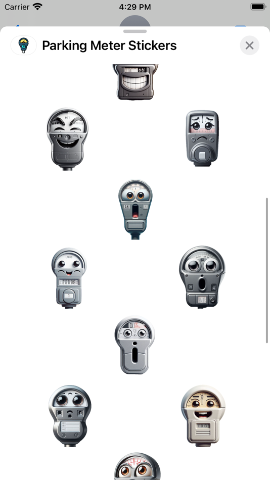 #2. Parking Meter Stickers (iOS) 게시자: Paul Scott