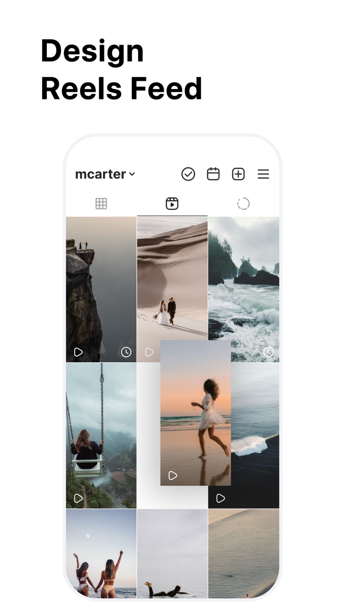 My Feed・Grid Preview and Planner