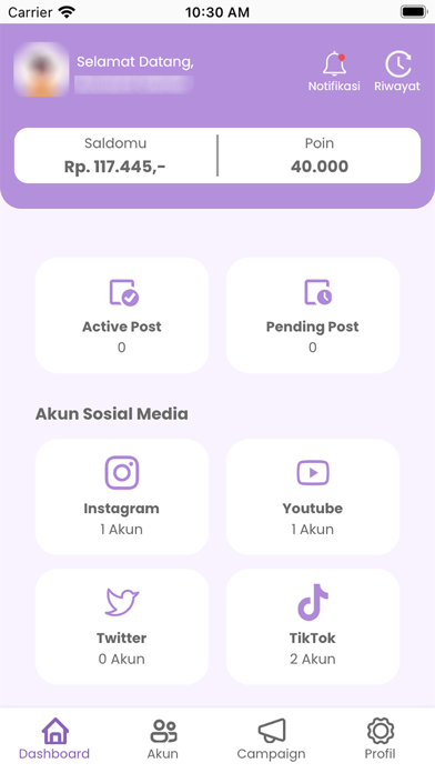 App screenshot