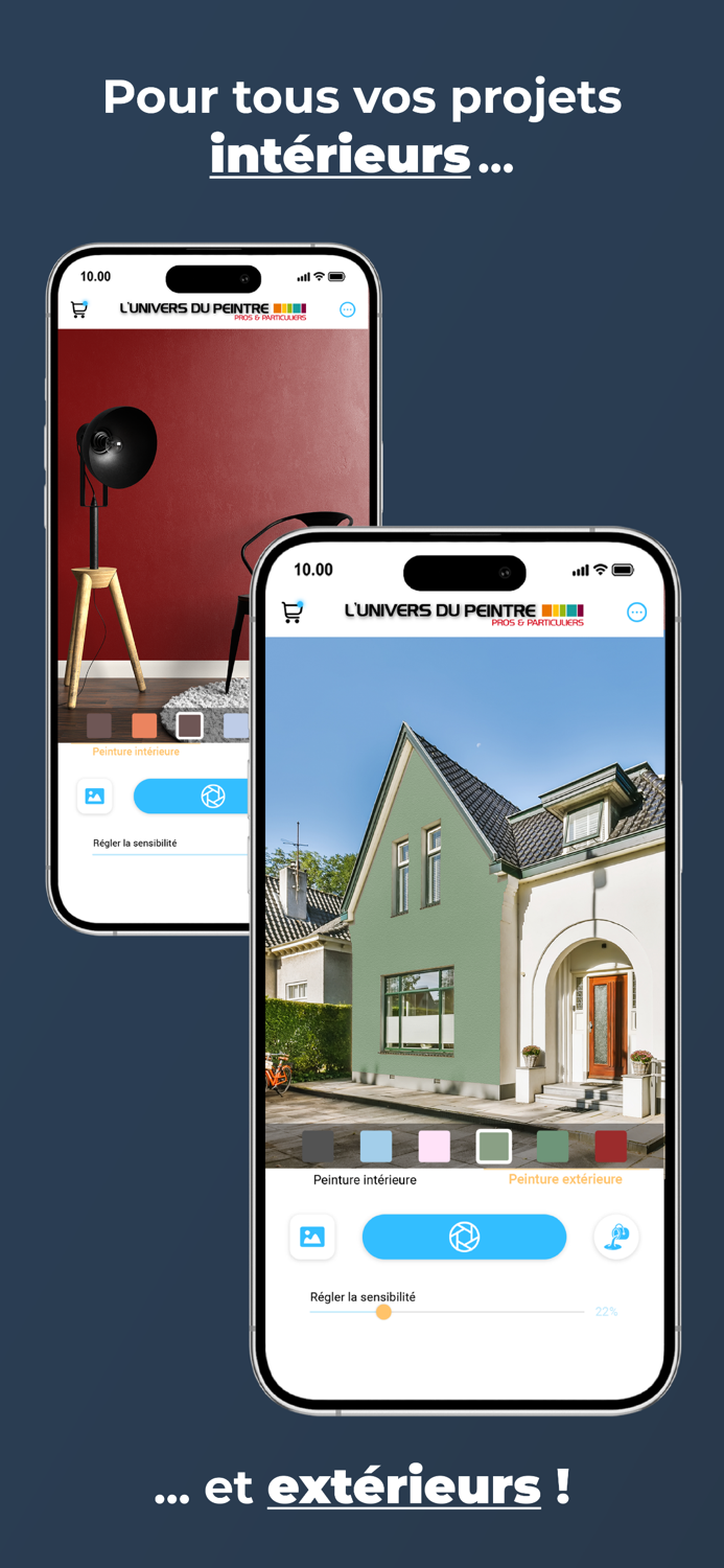 L’Univers du Peintre, nuancier