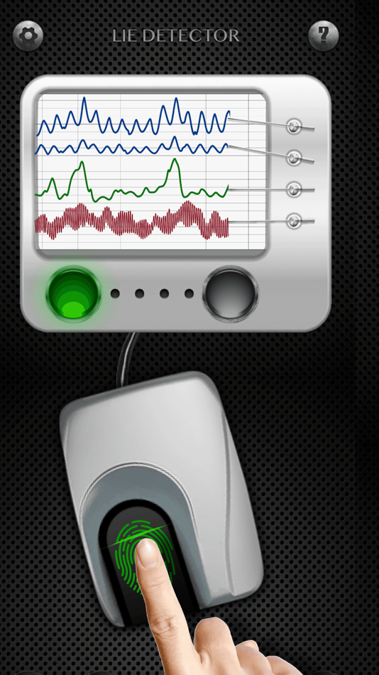 #1. Truth & Lie Detector Test (iOS) Podle: Novelmobile