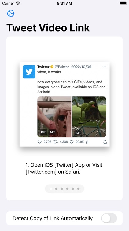 Tweet Video Links for Twitter