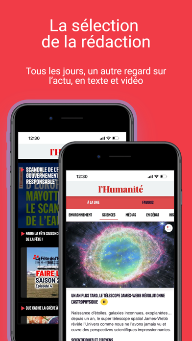 L'Humanité - Le Journal Screenshot