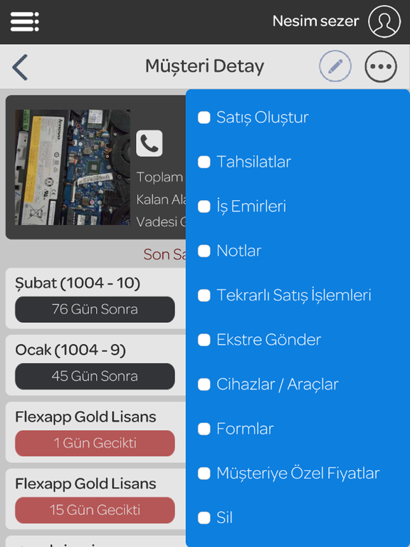 Screenshot #6 pour Flex Hesap