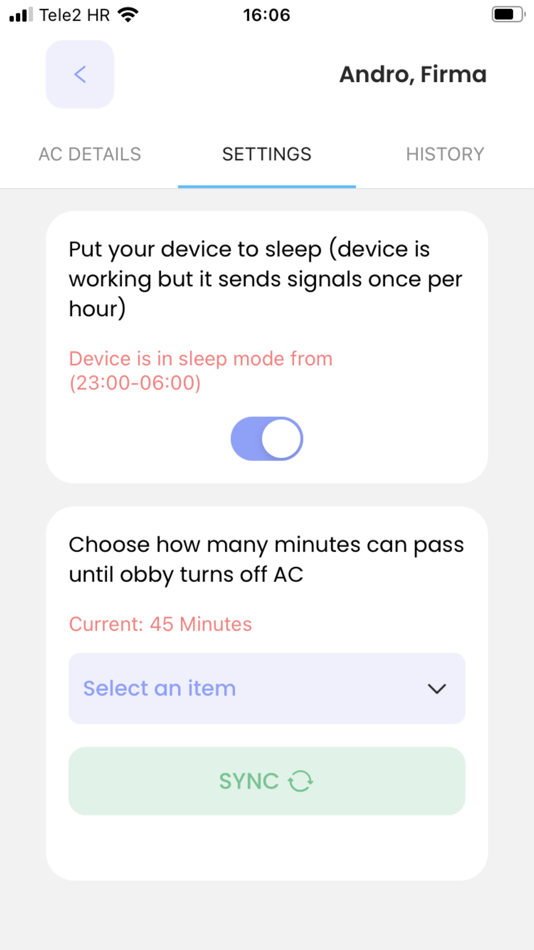 #4. Obby - Smart AC Control (iOS) 由: MYRENT D.O.O.