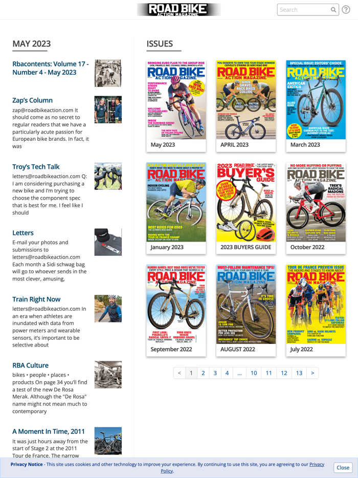 Road Bike Action Magazine