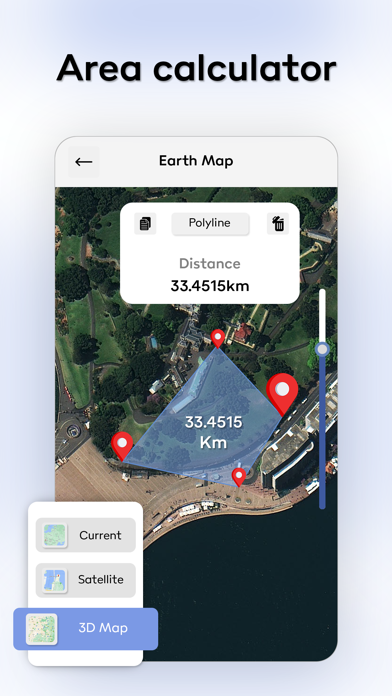 Field Distance Measure 3D Map Screenshot