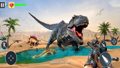 恐竜 猟師 ゲーム ： ディノハンターのおすすめ画像1