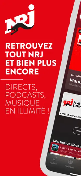 Game screenshot NRJ : Radios & Podcasts mod apk