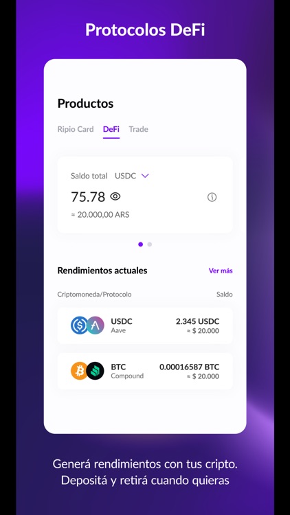 Ripio Bitcoin Wallet screenshot-3