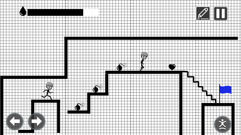 #4. Draw The Line: Stickman Games (iOS) 由: Muhammad Waseem Afzal