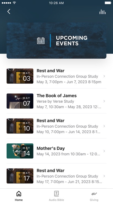 Bay Area Baptist Church Screenshot
