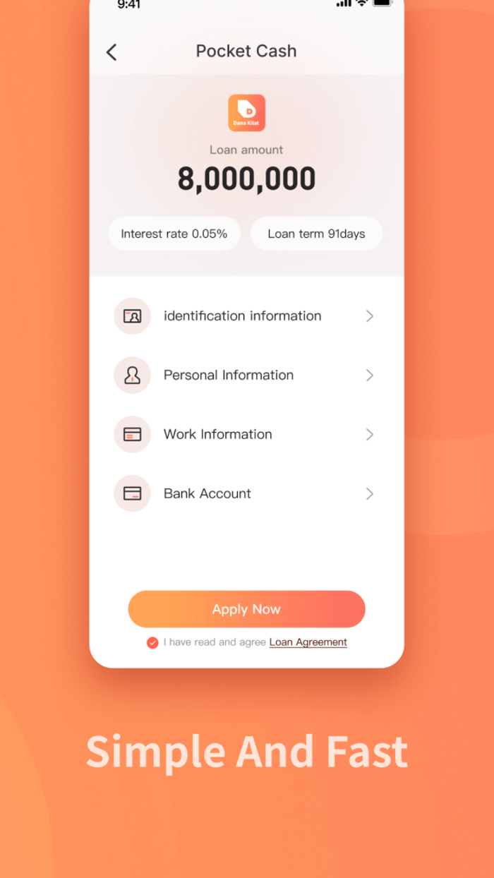 DanaKilat-Pinjam Kredit and Cash