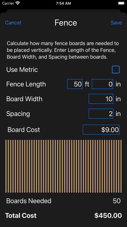 Project Calculator