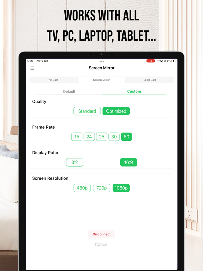Screen Mirroring for iPhone