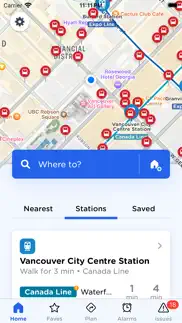 vancouver metro bus tracker iphone screenshot 1