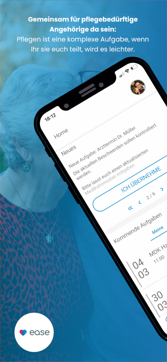 Ease - Gemeinsam pflegen