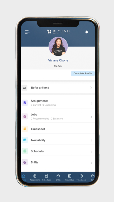 BeyondStaff Nursing Jobs Screenshot
