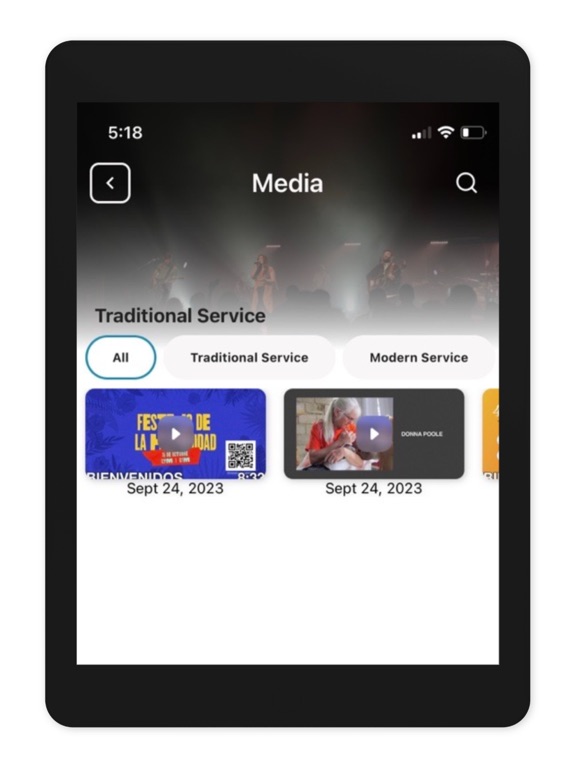 First Burleson iPad screenshot 6 - Lifestyle app