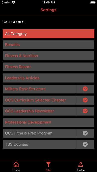 Marine Blog Screenshot