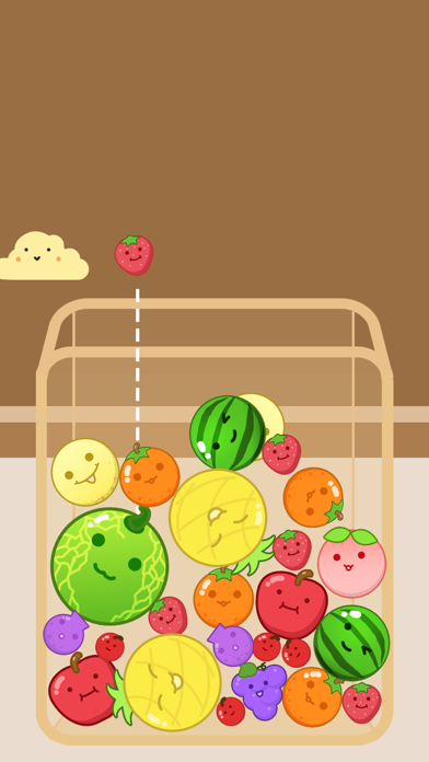 Suika Game Watermelon Game Screenshot