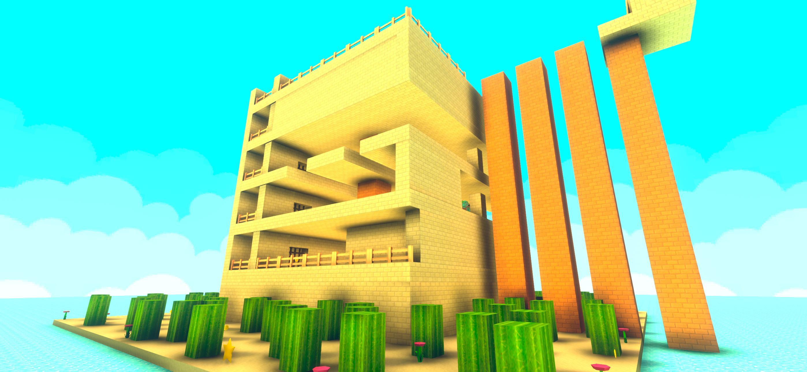 Find The Button Craft Game