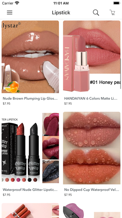 Cheap Makeup Beauty Shop Screenshot