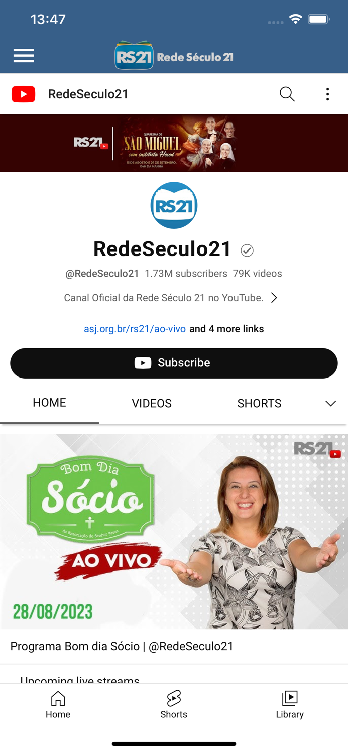 Rede Século 21 Ao vivo