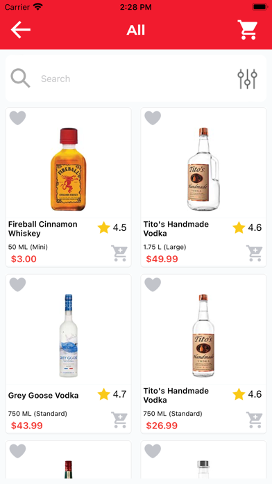 Wall St Wine Merchants Screenshot