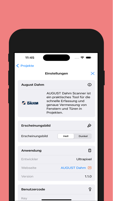 August Dahm Scanner Screenshot