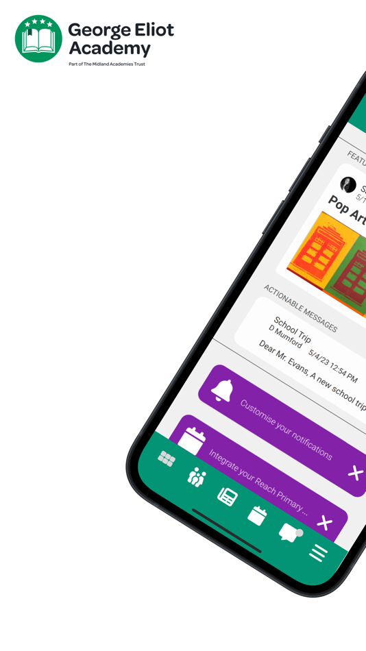 #1. George Eliot Academy App (iOS) 由: Weduc UK Ltd