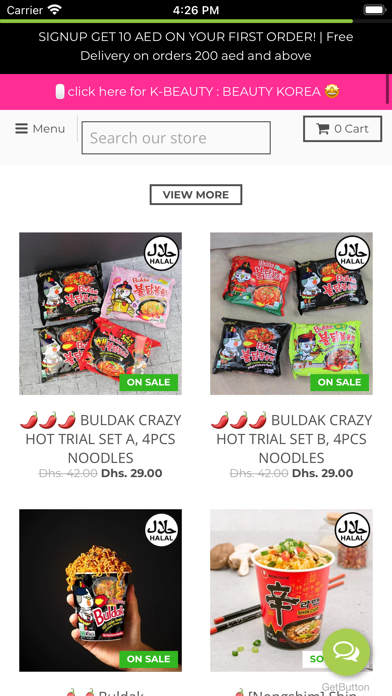 Food Korea Dubai Screenshot