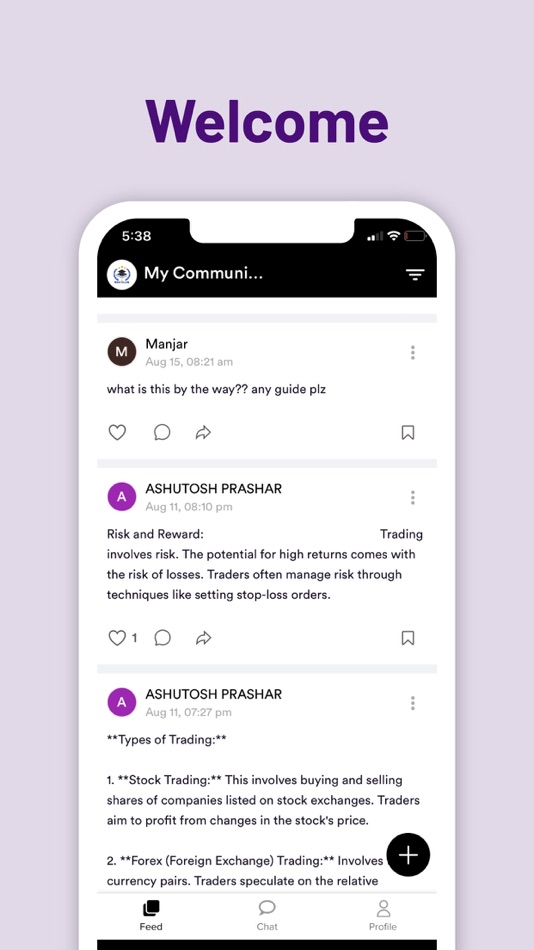 #1. My Communities (iOS) 由: Siddhant Johari